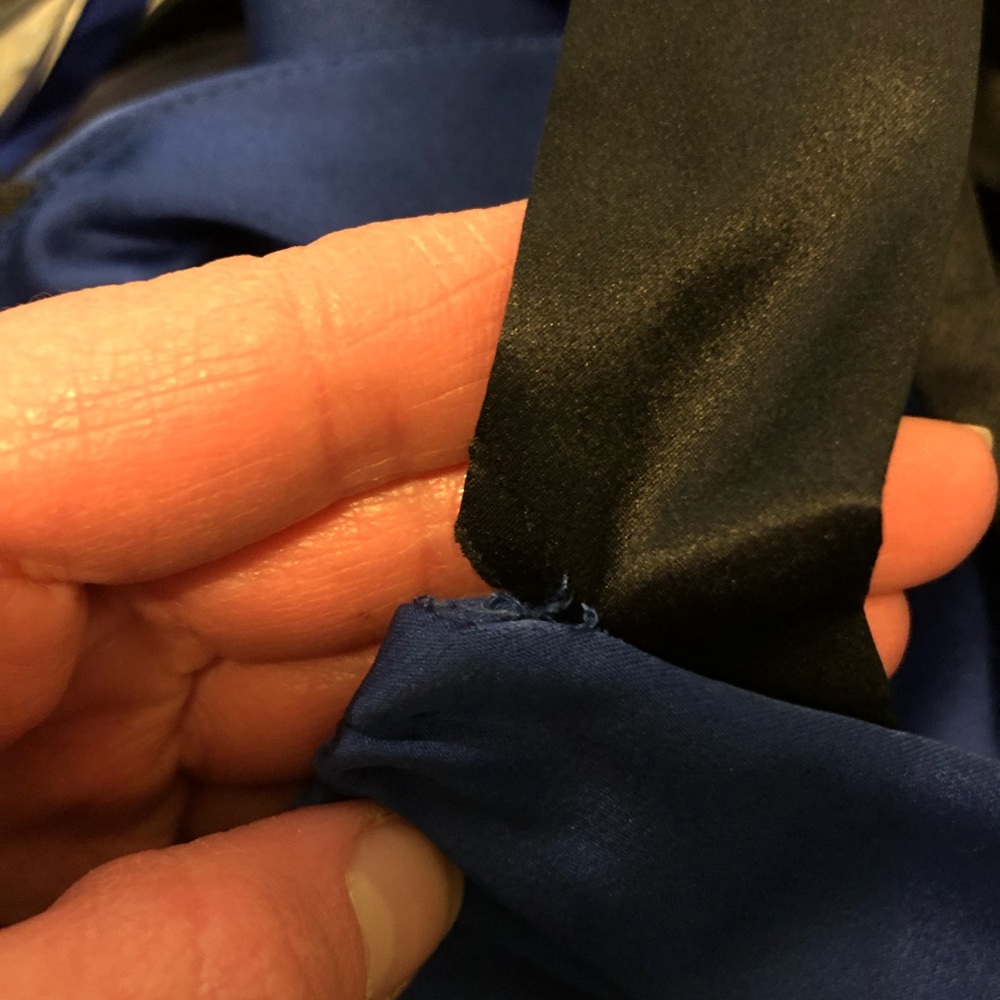 BCBG Blue Halter Dress - Picture 5 of 7
